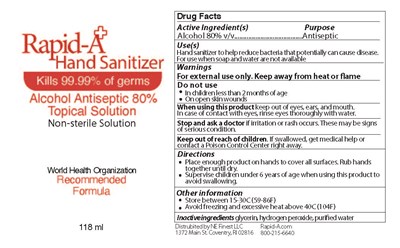 Example Of Label (Handsanitizer 118ml Ethanol)